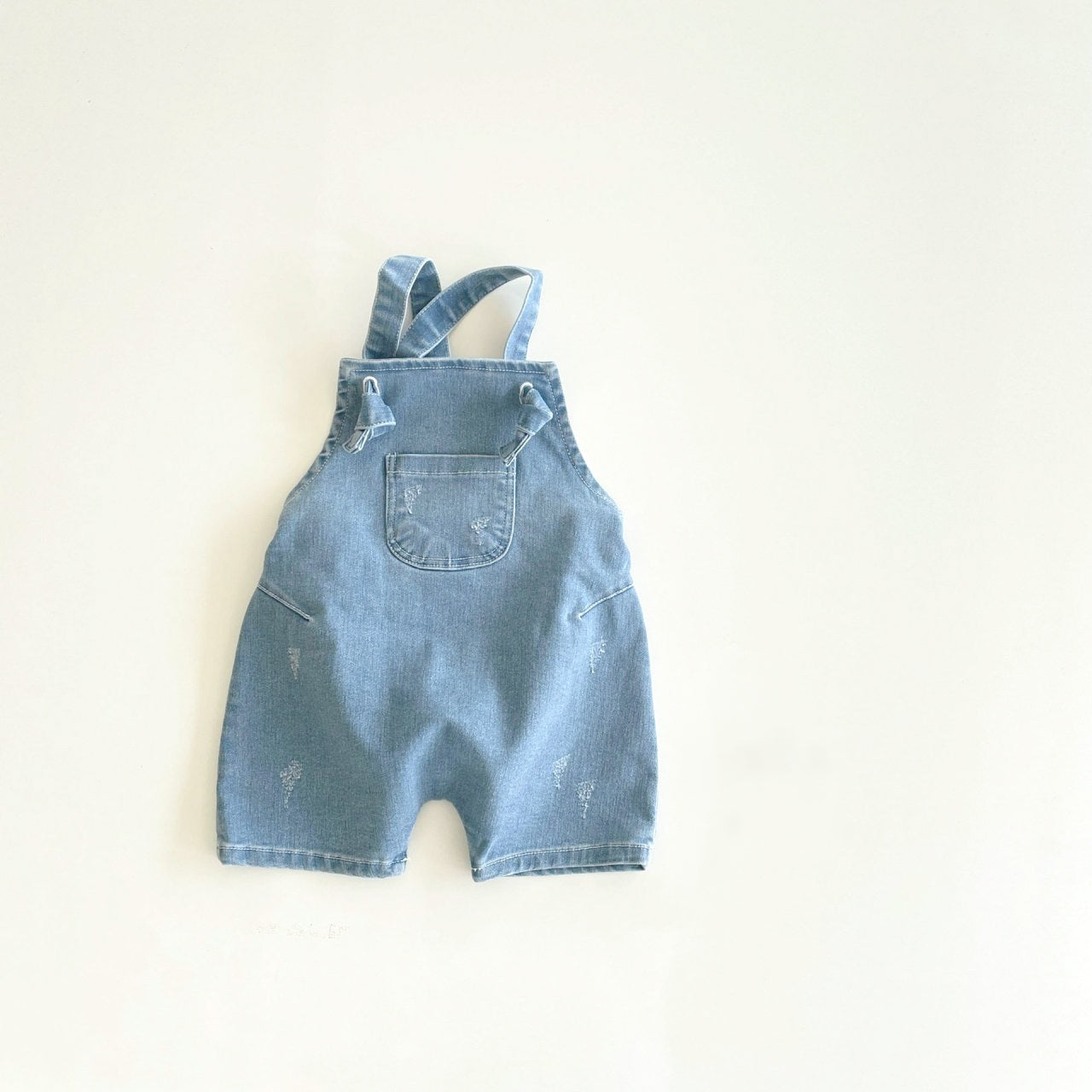 Frankie summer overalls - Sky Denim