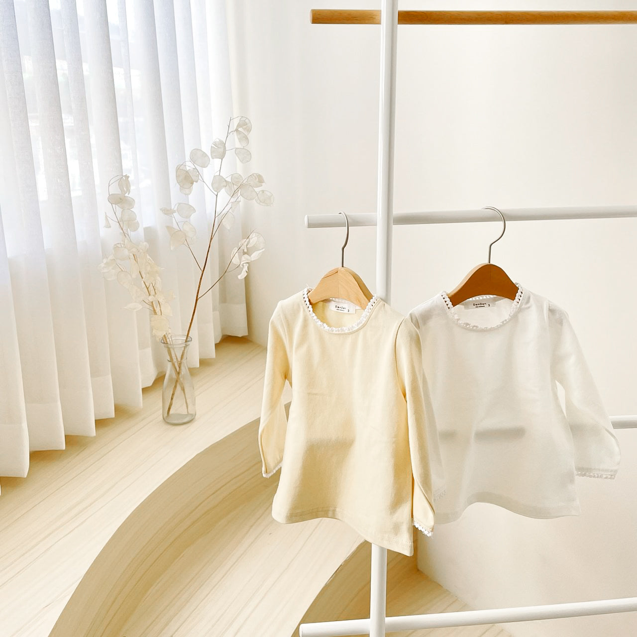 Macy Long Sleeve Tee - Ivory