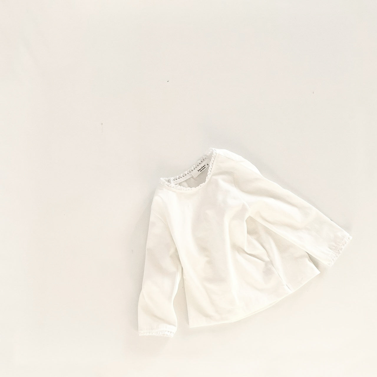Macy Long Sleeve Tee - Ivory