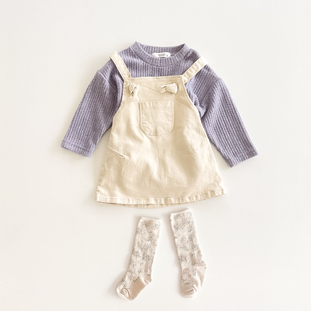Kaya overall dress - Light Beige