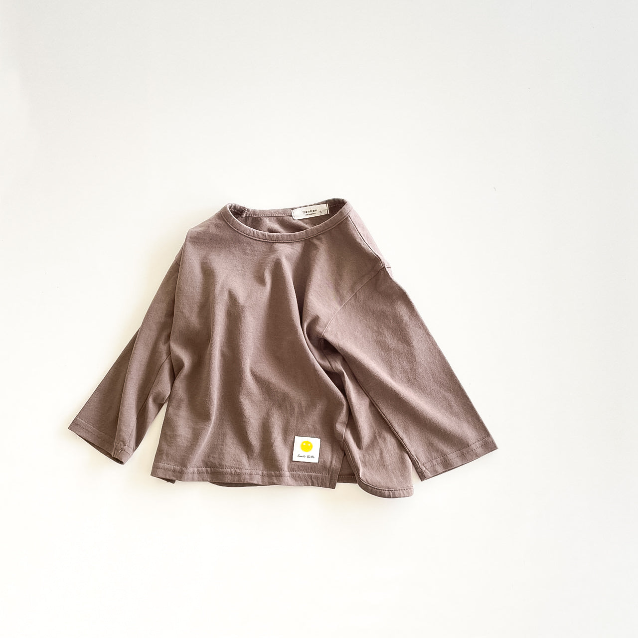 Basic Long Sleeve Tee - Chocolate