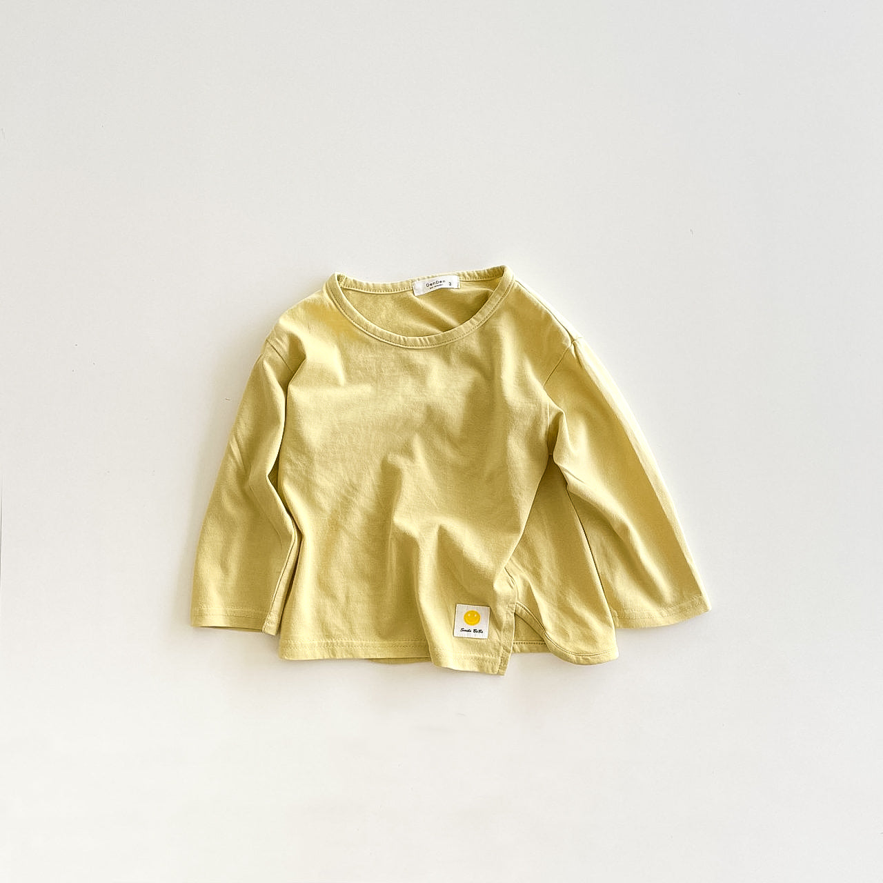 Basic Long Sleeve Tee - Mustard
