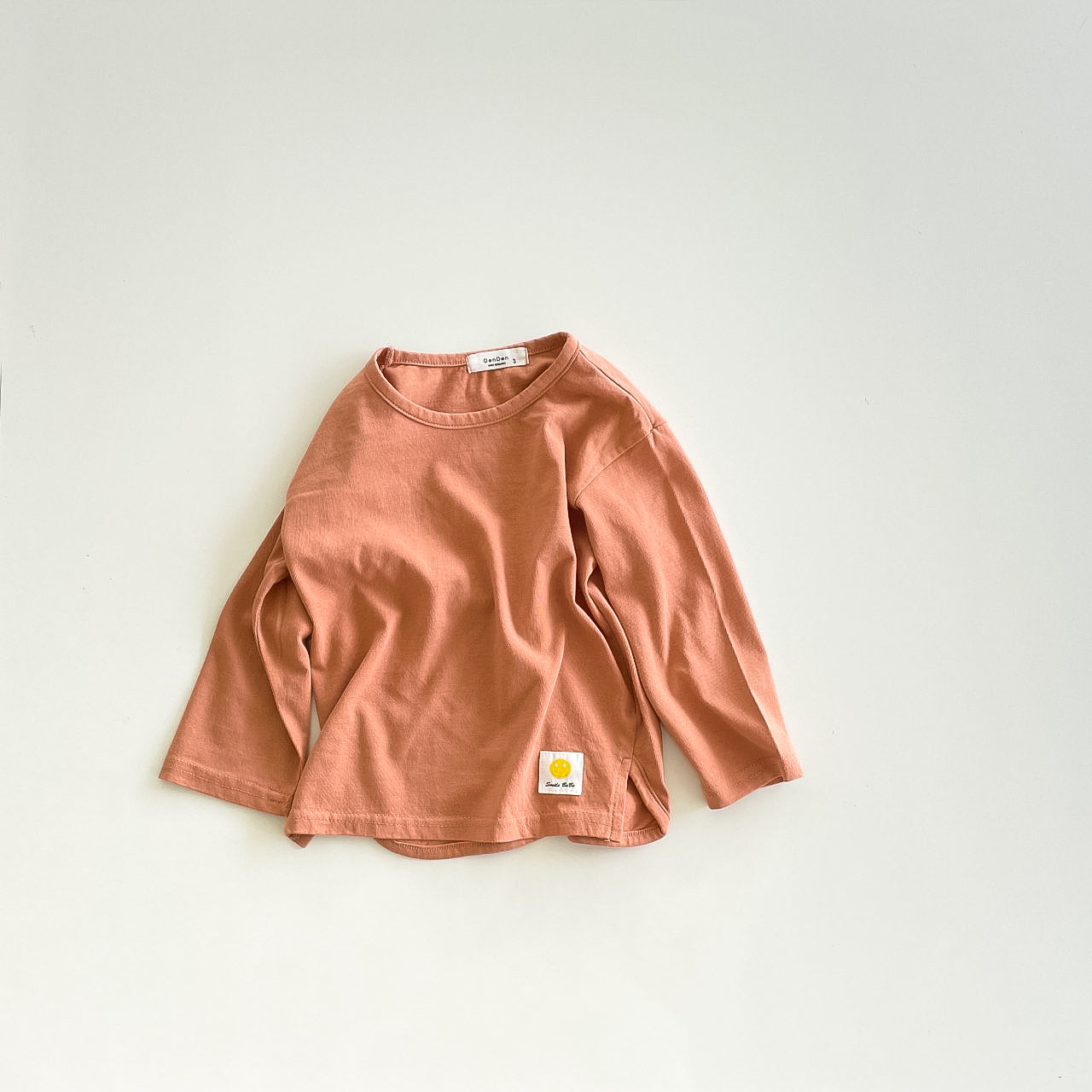 Basic Long Sleeve Tee - Clay
