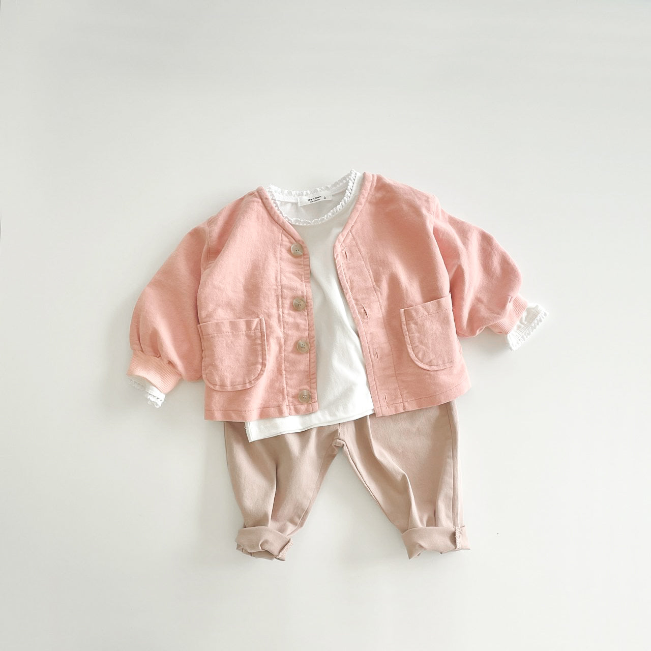 Macy Long Sleeve Tee - Ivory
