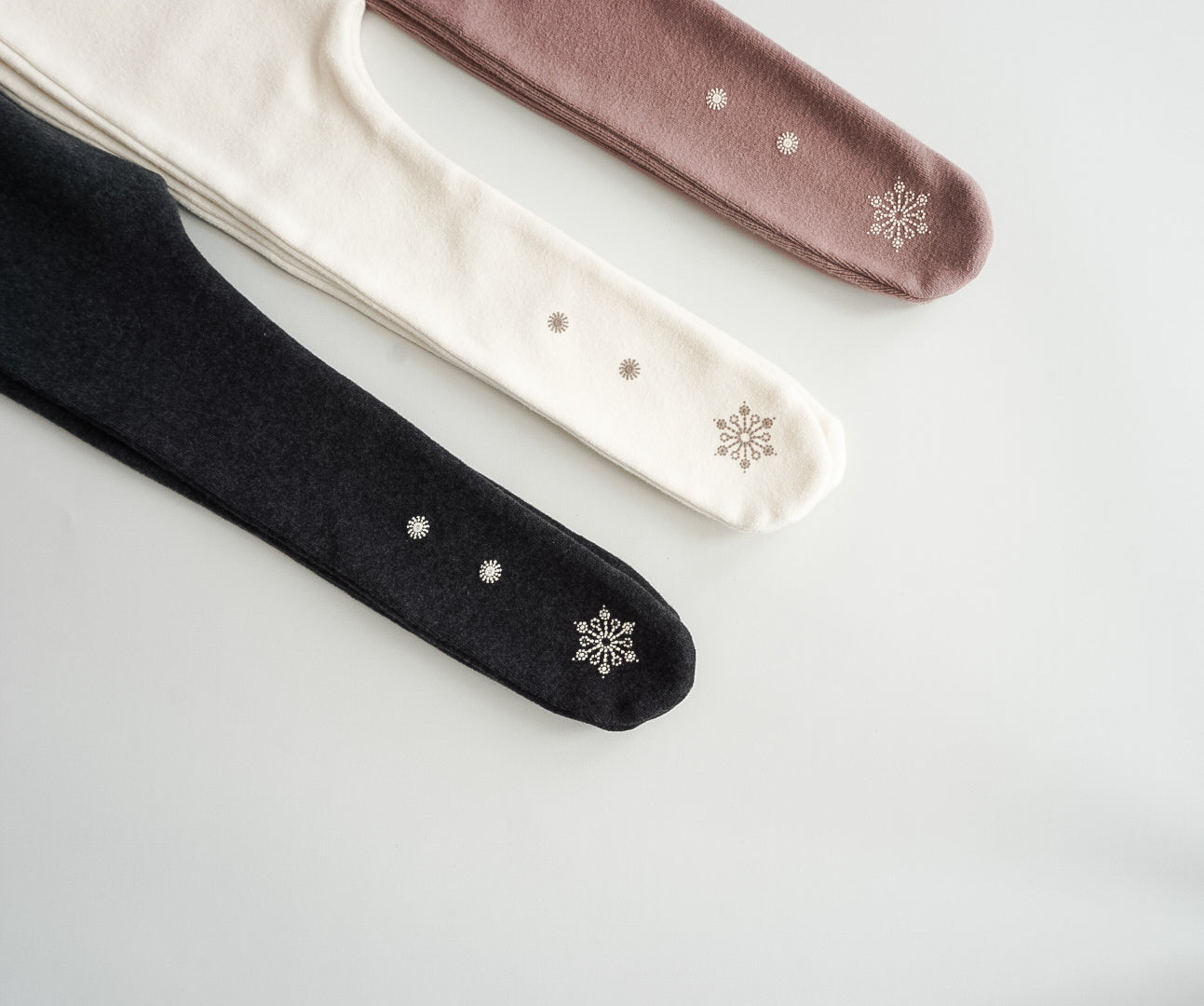 Snowy Tights - Cinnamon