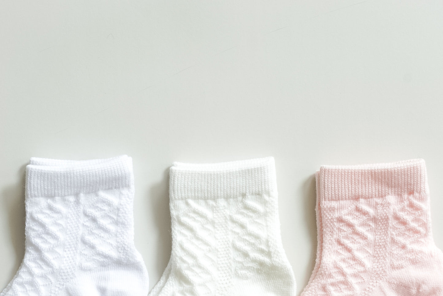 Amaya Ankle Socks - Baby Pink