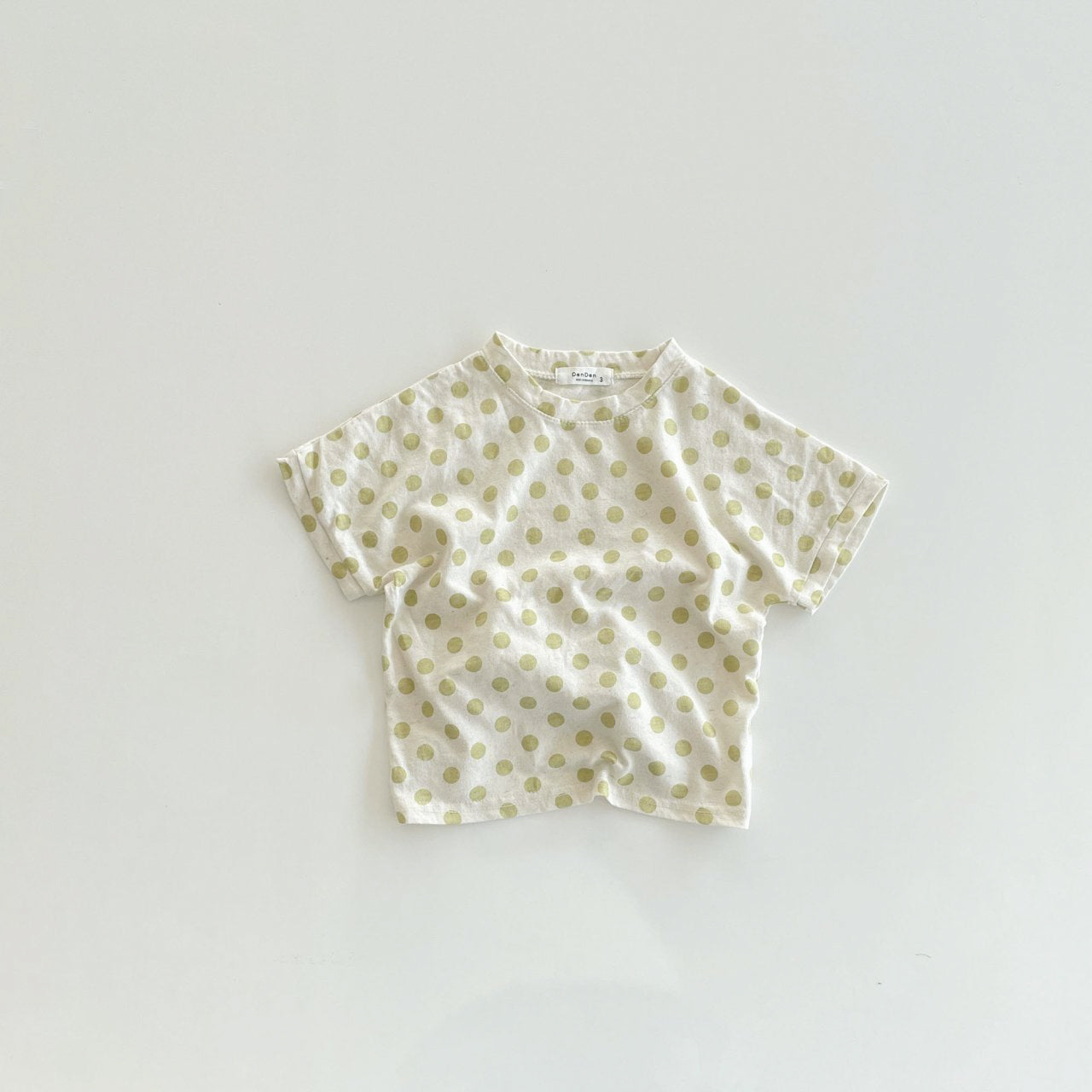 Short Sleeve Cotton Tee - Olive