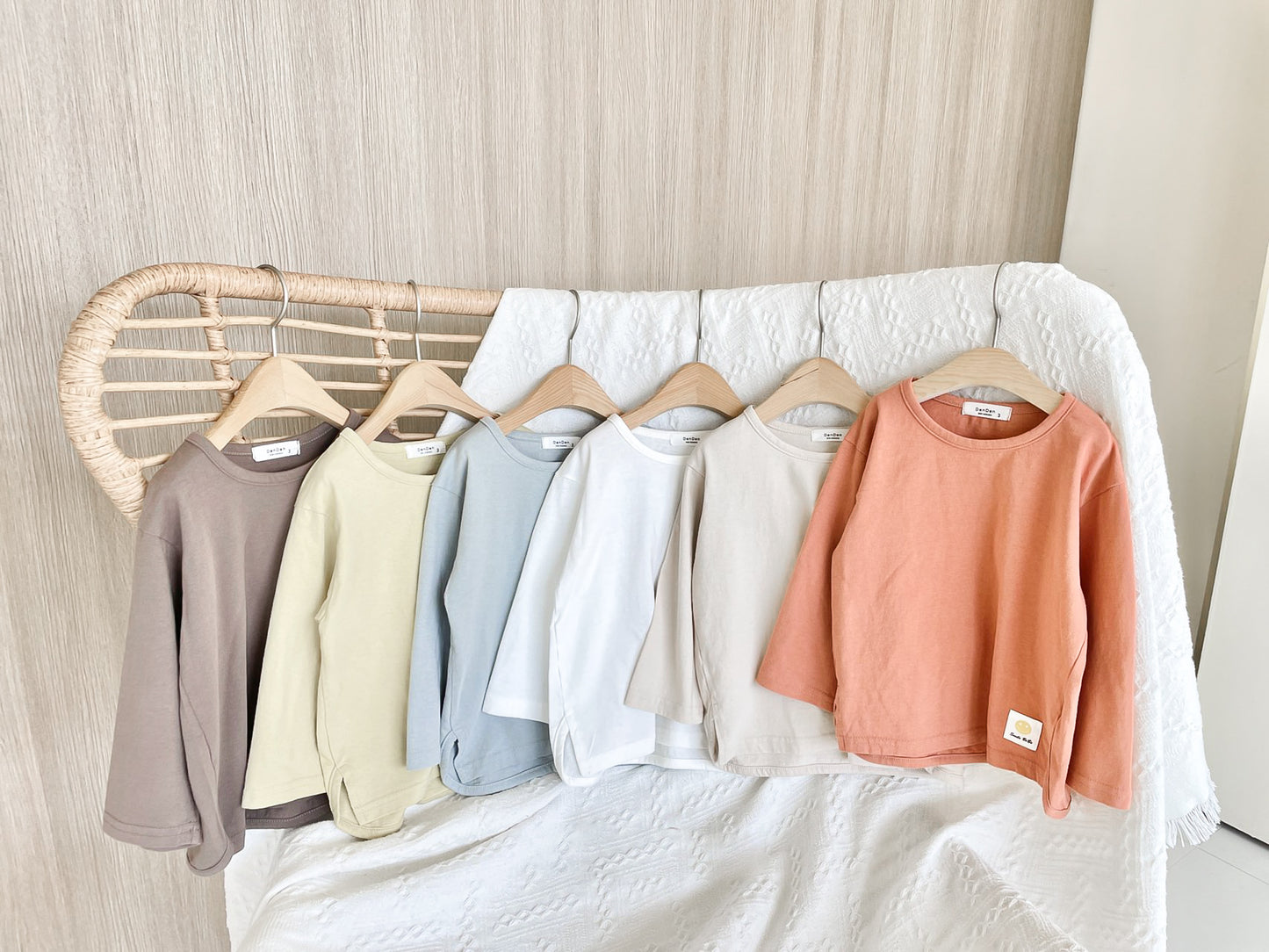 Basic Long Sleeve Tee - Clay