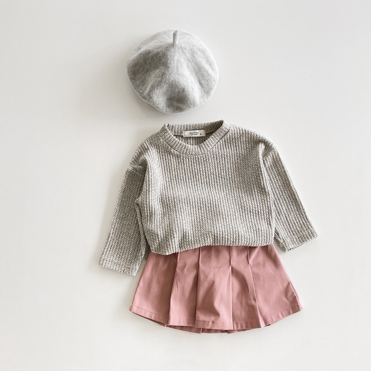 Berry Jumper - Warm Grey